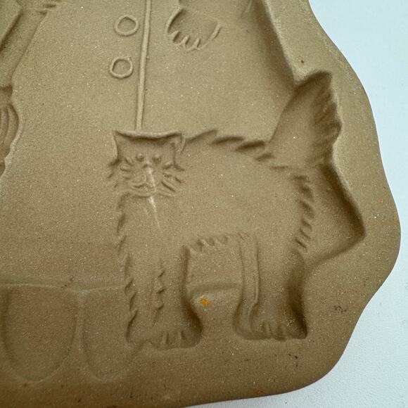 Vintage Cookie Mold Witch, Baking Mold, Brown Bag Cookie Art 1988 - Picture 4 of 7